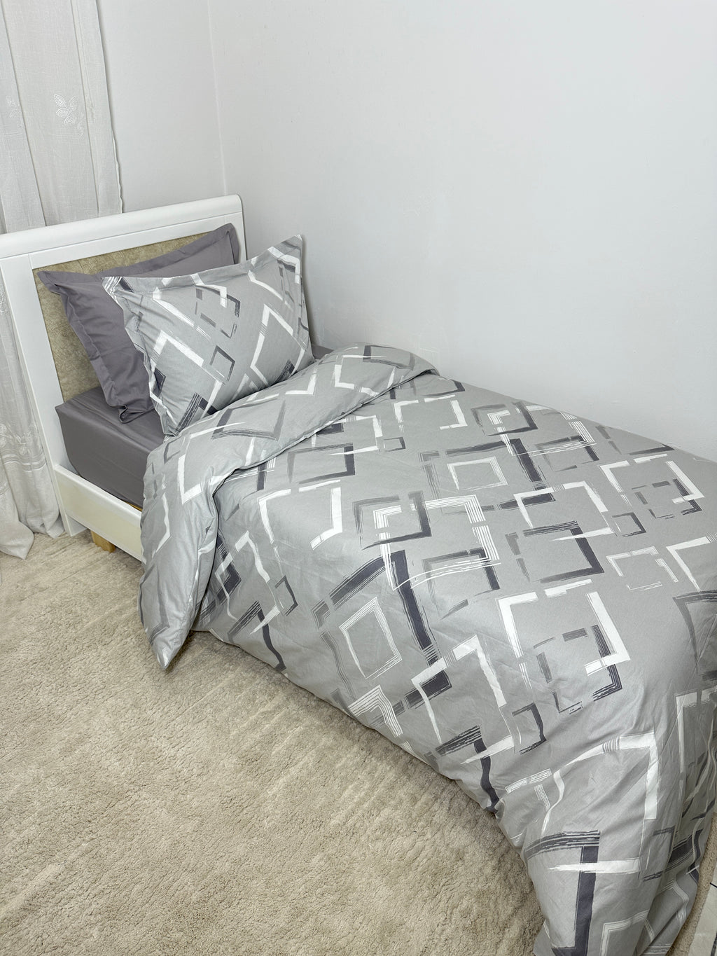 Cache Couette 100% coton