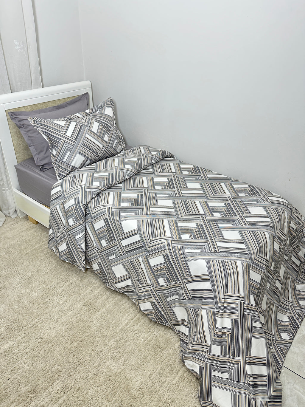 Cache Couette 100% coton